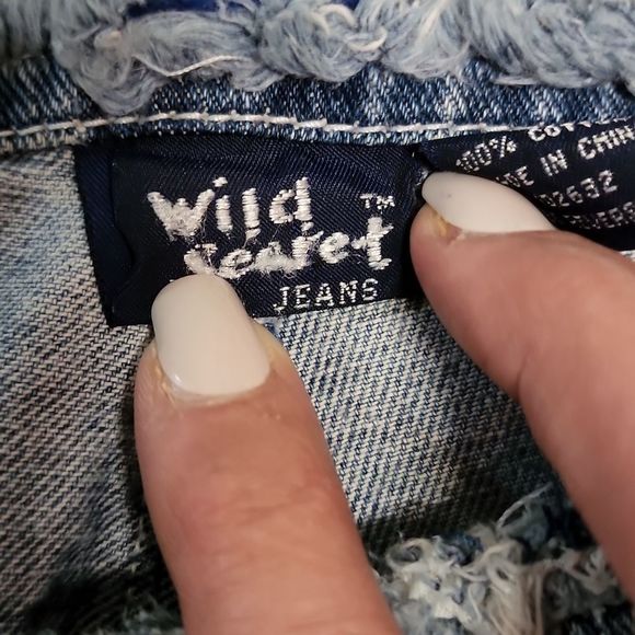 Vintage 70s style denim jeans - Picture 6 of 8